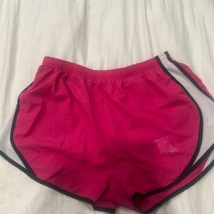 Pink Nike shorts with liner